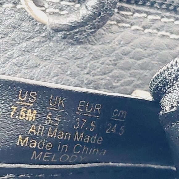 Dr. Scholl's Black Ankle Booties with Tan Wedge - Picture 9 of 11